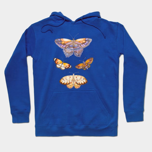 Butterflies Hoodie by ruta13art